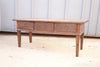 Large French Serving table with three drawers
