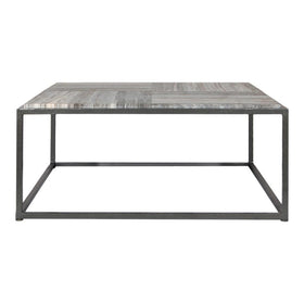 Grey Marble Top Coffee Table