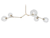 Modern Vine Chandelier in Two Sizes and three finishes