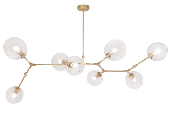 Modern Vine Chandelier in Two Sizes and three finishes