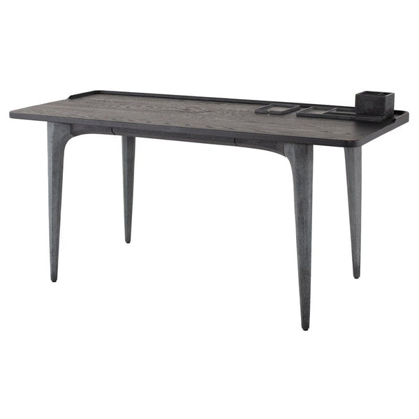 Solid Oak and Concrete Desk - Hamptons Furniture, Gifts, Modern & Traditional