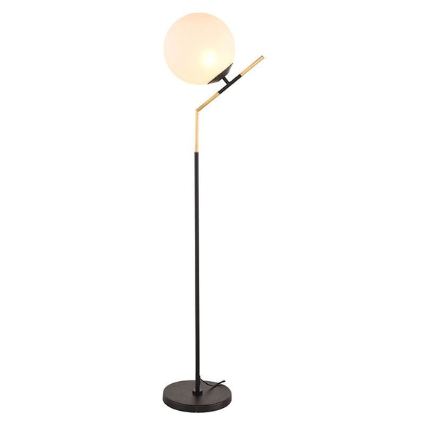 Modern Floor Lamp with Globe