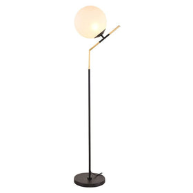 Modern Floor Lamp with Globe
