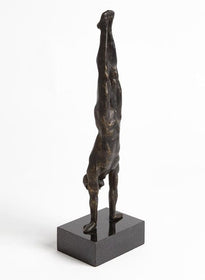 Handstand Bronze Sculpture