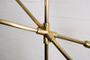 Brass Linear chandelier - Hamptons Furniture, Gifts, Modern & Traditional