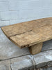 Low Hardwood Coffee Table, reclaimed wood.