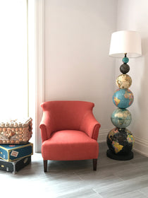 Globe Floor Lamps - Hamptons Furniture, Gifts, Modern & Traditional