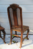 Set of 4 French C1900 dining chairs