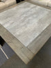 Reclaimed Wood Coffee Table with Lightweight Concrete Top