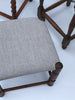 English Stools with Upholstered Seats - Hamptons Furniture, Gifts, Modern & Traditional