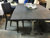 Modern Dining Table in Grey Oak with Live Edge - Hamptons Furniture, Gifts, Modern & Traditional