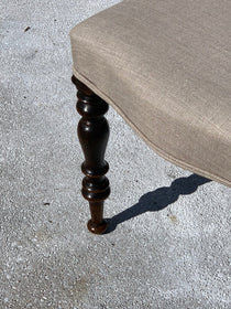English Made Bench with Antique Legs - Hamptons Furniture, Gifts, Modern & Traditional
