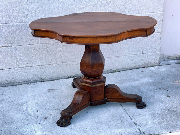 Pedestal Table in Oak. c 1860 - Hamptons Furniture, Gifts, Modern & Traditional