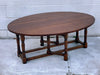 English Oak Gate Leg Coffee Table, Oval - Hamptons Furniture, Gifts, Modern & Traditional