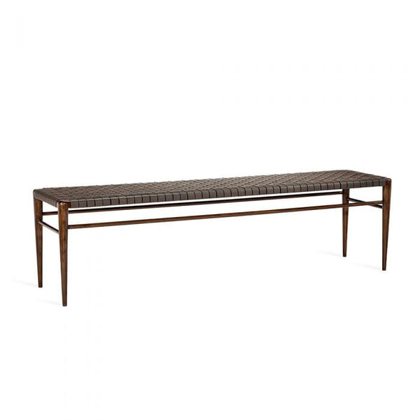 Leather Strap Bench