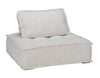 Lounge Floor Chaise with Movable Cushions - 2 Sizes