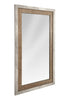 Double Frame Reclaimed Pine Floor Mirror