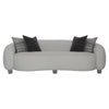 Curved Lines Sofa in Boucle