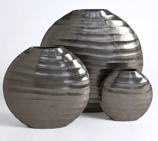 Nickel Vases - 3 sizes