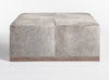 Leather Ottoman Large