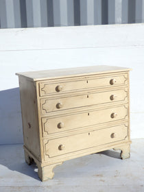 Painted English Antique Chest of Drawers - Hamptons Furniture, Gifts, Modern & Traditional