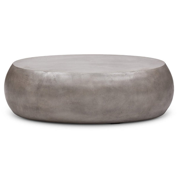 Coffee Table in Lightweight concrete, Oval