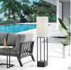 49" Translucent Outdoor Floor Lamp - Cordless, Rechargeable Bulb