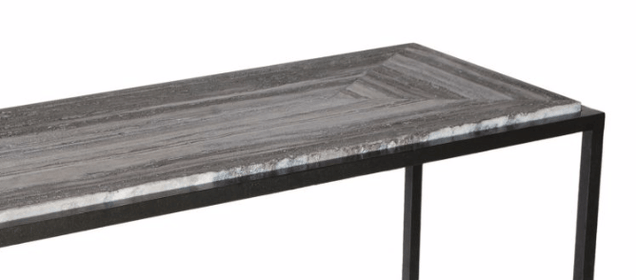 Marble Top Console Table - 48 inch