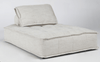 Lounge Floor Chaise with Movable Cushions - 2 Sizes