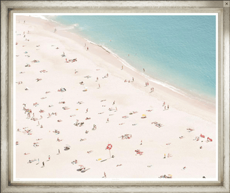 Nazere Beach, in Portugal Aerial Photograph