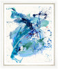 Bright Abstract Spray, signed by the Artist