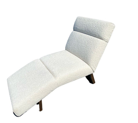 Large Scale Faux Sherpa Chaise. – English Country Home