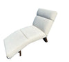 Large Scale Faux Sherpa Chaise.