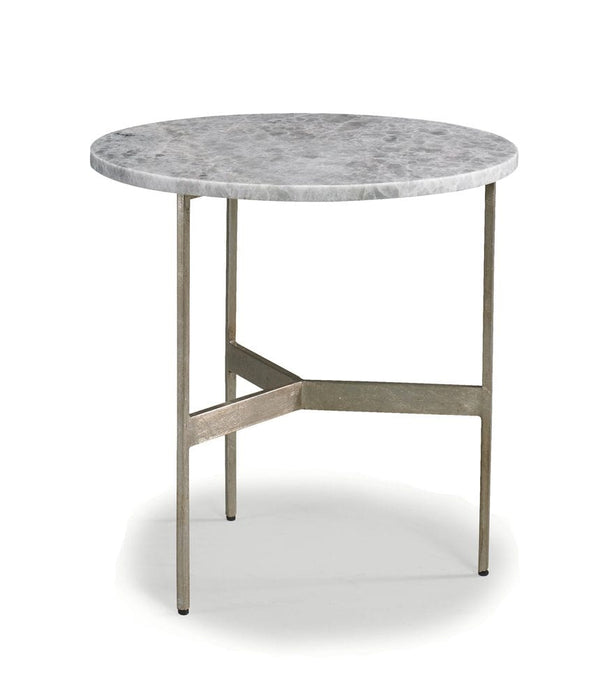 Simple 3 Legged Side Table with Quartz Top