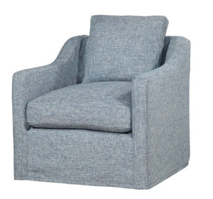Swivel Chair in Performance Fabric