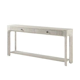 Wire Brushed Pine Console Table