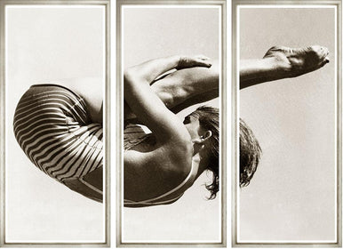 Tryptic Vintage Olympic High Dive