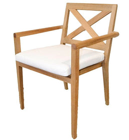 Outdoor Natural Teak Dining Chair
