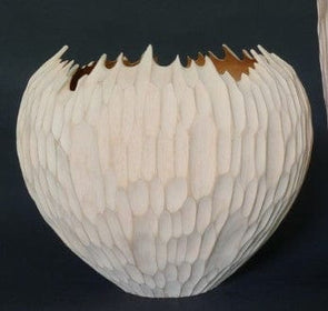 Textured Tamarind Stunning Wood Bowl and Vase