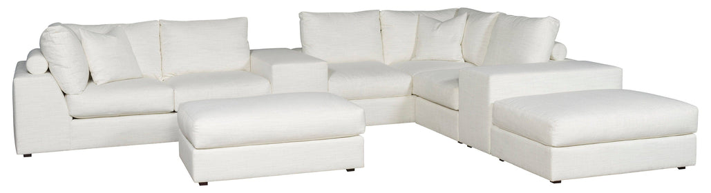 Modern, Sophisticated Sectional Sofa, with Options & Performance Fabrics