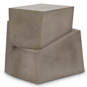 Unusual Concrete Side Table