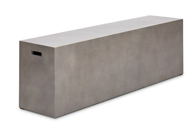 Long Modern Outdoor bench in two sizes