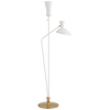 Austen Large Dual Function Floor Lamp in White