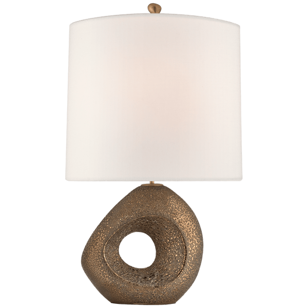 Paco Large Table Lamp with Linen shade