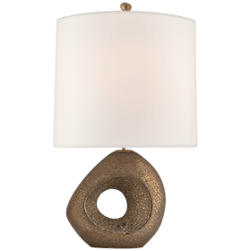 Paco Large Table Lamp with Linen shade