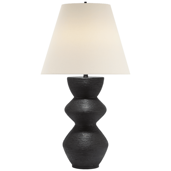 Iron Hourglass Table Lamp - Hamptons Furniture, Gifts, Modern & Traditional