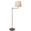 Floor Light with movable arm with Natural Paper Shade - Hamptons Furniture, Gifts, Modern & Traditional