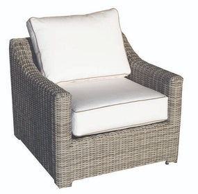 Outdoor Woven Wicker Club Chair