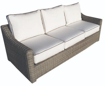 Outdoor Woven Wicker Sofa and Loveseat