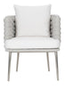 "Sock" Outdoor Dining Chair in Nordic Grey